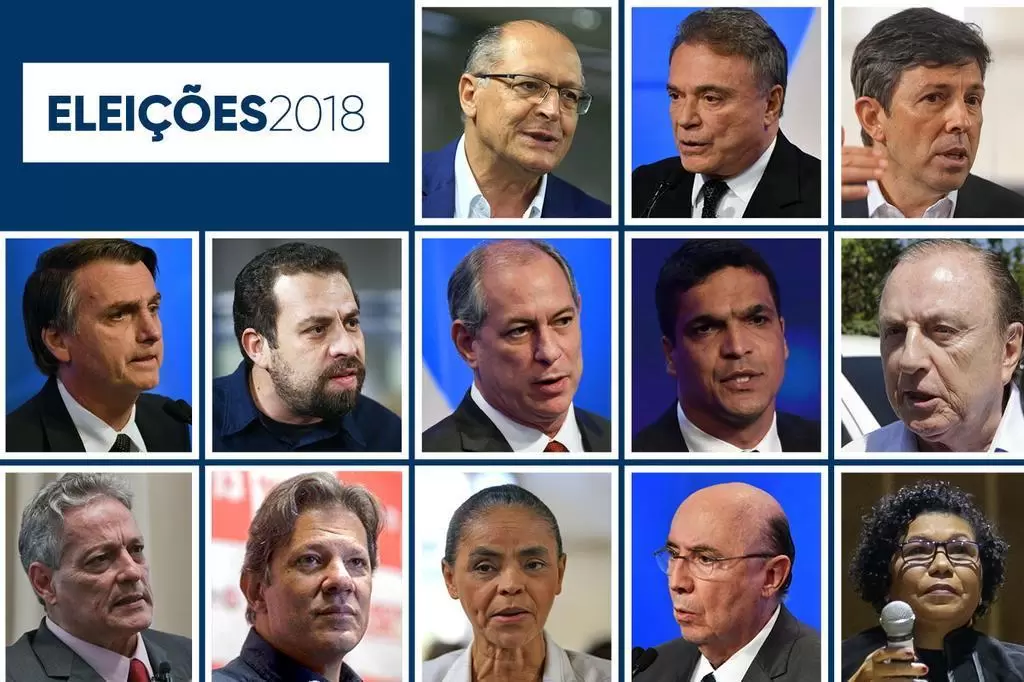 Presidenciáveis 2018 - Reprodução